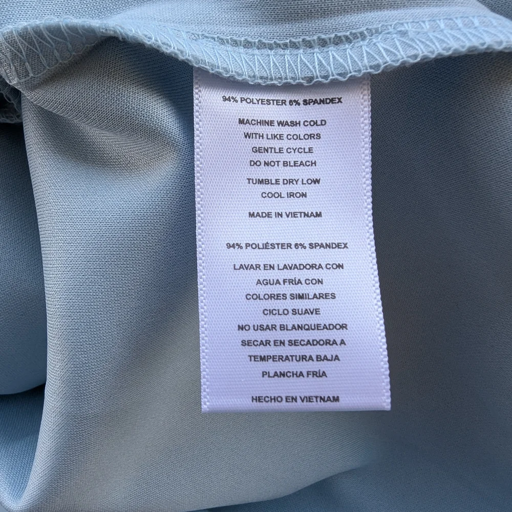 Hickey Freeman Blue Zip Up Sweater with Standing Collar
